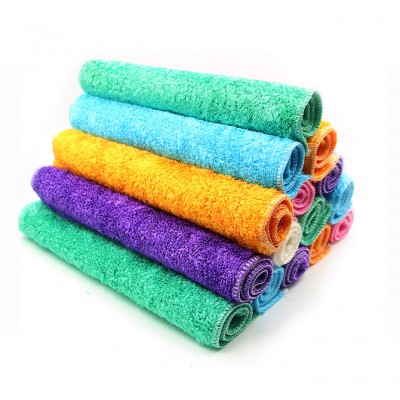 5% Discount Good Water-Absorbing Printed Kitchen Cleaning Towel Customized Microfiber Towel