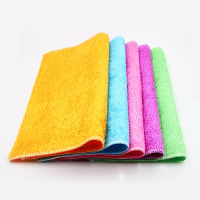 5$ Coupon Customized Colorful Striated High Water Absorption Cloth Micro Fiber Towel